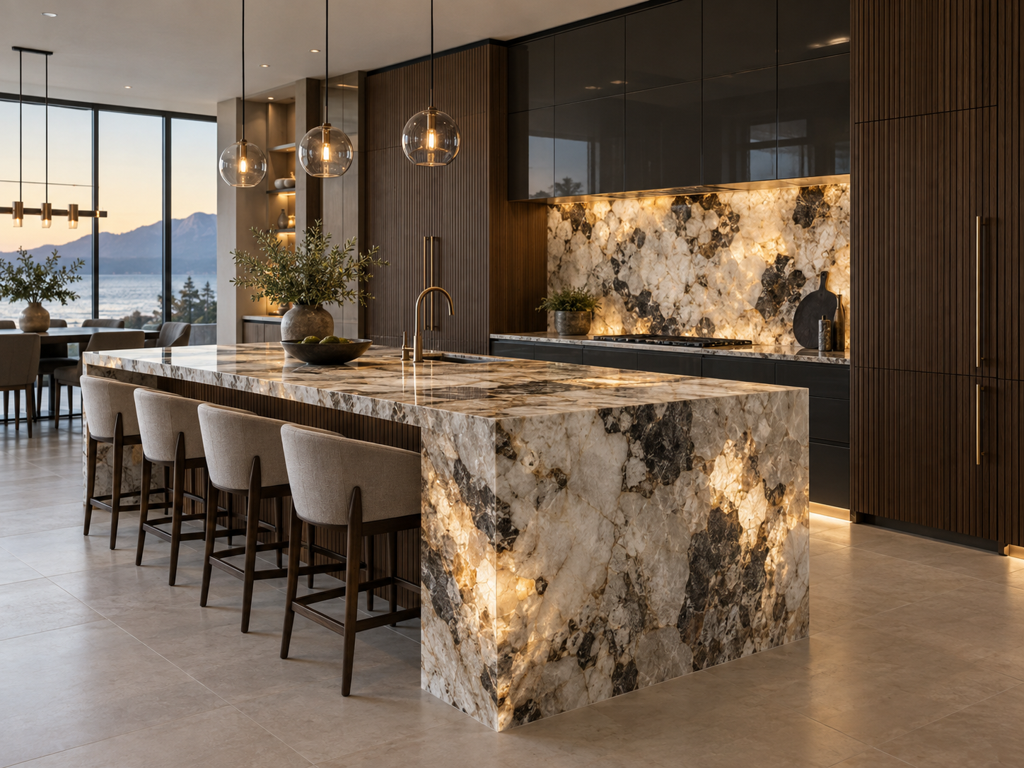 Quartz & Porcelain Surfaces by Bay Crown Cabinetry